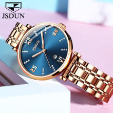 Relógio feminino marca de luxo feminina moda negócios relógio de pulso minimalista pulseira de aço inoxidável Swiss Movt relógio de mão mecânico